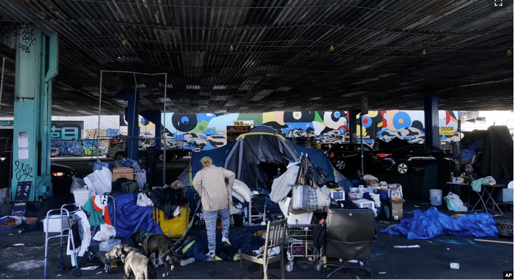 Campamentos de carpas: el problema de los desamparados en&nbsp;EEUU