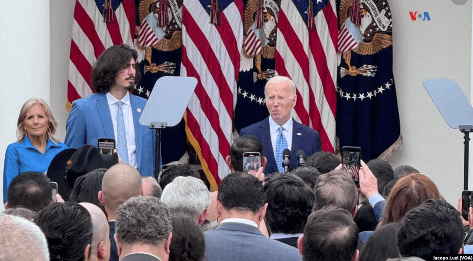 “Por eso somos tan fuertes»: Biden celebra el Cinco de Mayo destacando el aporte de los&nbsp;inmigrantes