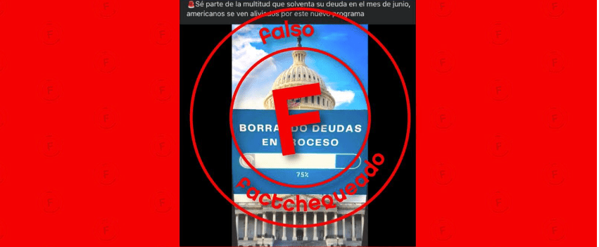 No, no hay una ‘nueva ley de prosperidad nacional’ que elimina deudas de tarjetas de&nbsp;crédito