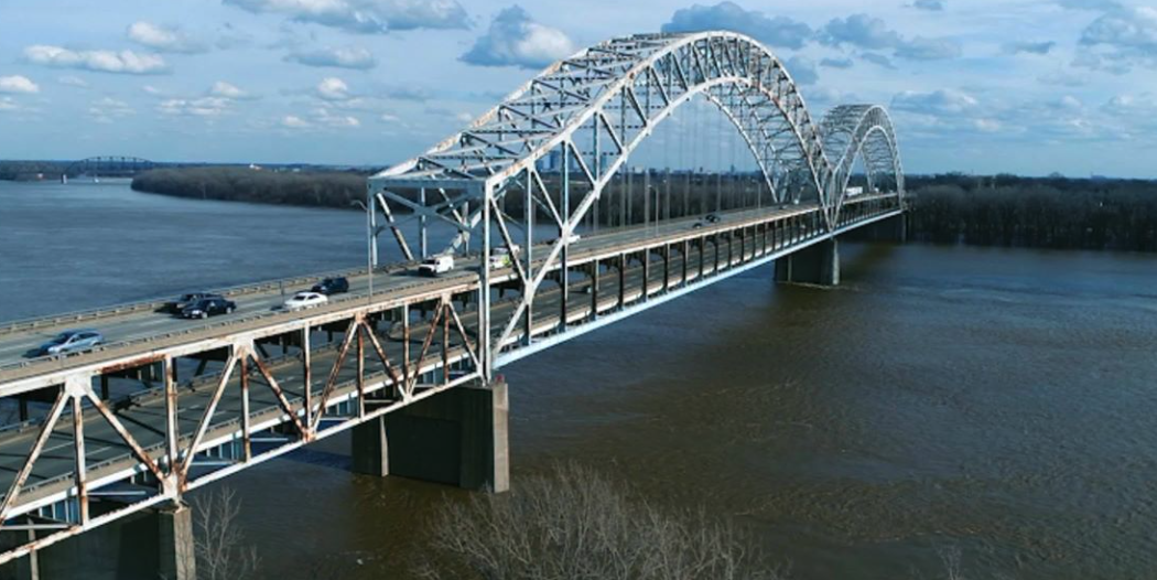 A partir de hoy lunes el Puente Sherman Minton en dirección oeste estará cerrado