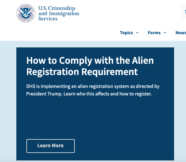 Gobierno de Trump obligará a todos los indocumentados a inscribirse y dejar sus huellas en una base de&nbsp;datos