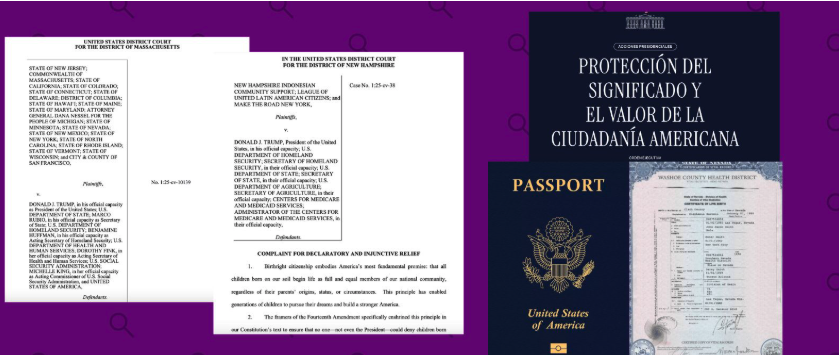 Ciudadanía por nacimiento en Estados Unidos: una cronología de lo qué ha pasado con el decreto de Trump hasta este momento